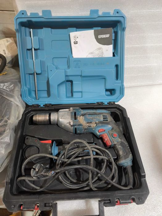 wiertarka udarowa Erbauer 650W model EHD650 sprawna okazja