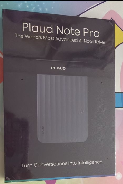 Plaud Note pro novo e selado