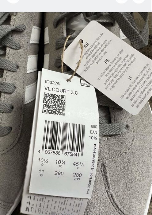 Пропоную для придбання високоякісне преміум класу взуття Кросівки Adidas кеди кросовки - оригінальні, нові 45 р