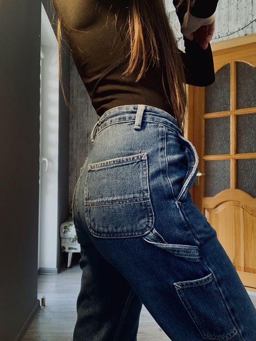 Carhartt  сині джинси модель бойфренди Жіночі