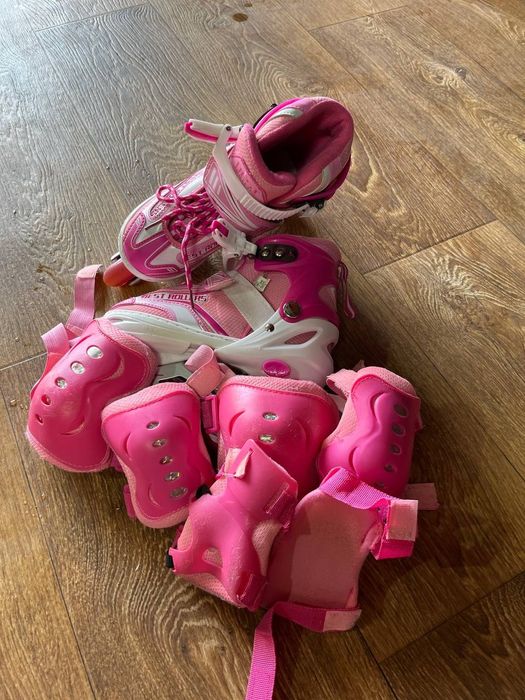 Самокат дитячий для дівчинки