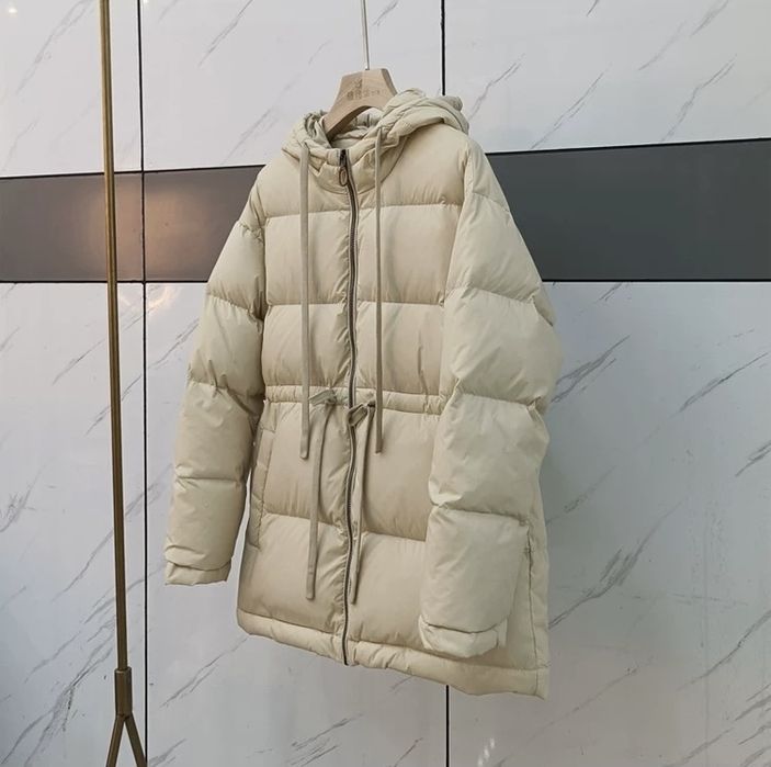 Пуховики куртки пуфери парки натуральний пух zara mango h&m guess