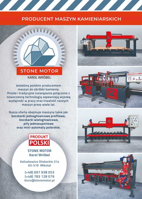 Boczkarka profilowa faza góra-dół, półwałek, ćwierćwałek, bok prosty