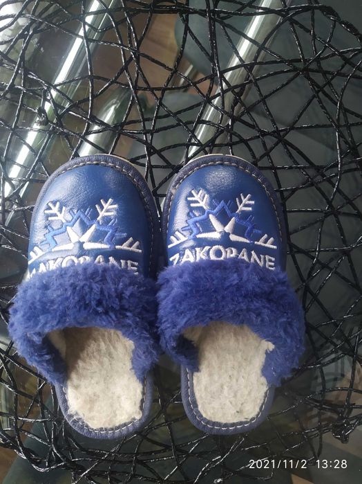 Kapcie chłopięce Zakopane dla chłopca