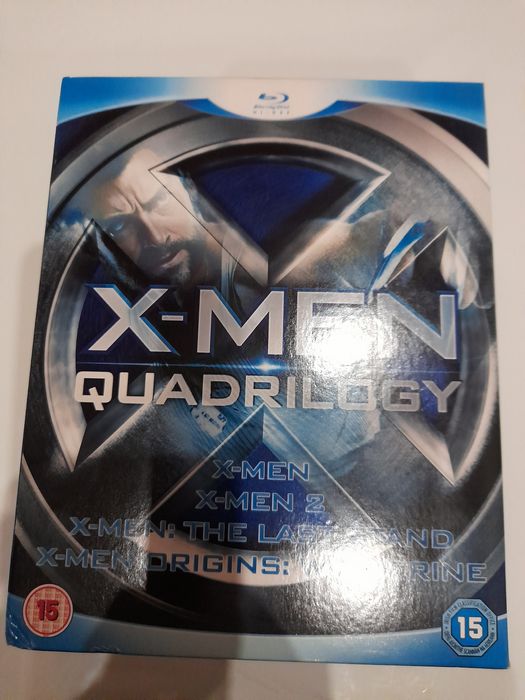 Quadrologia X-MEN em blu-ray, impecável, 10 euros.