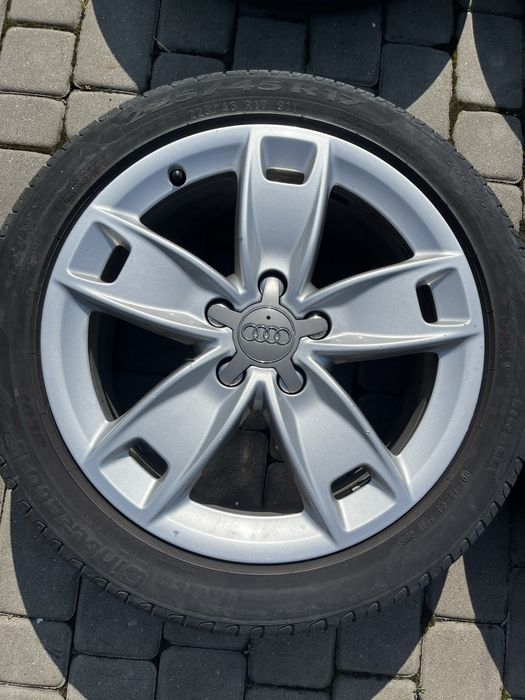 Alufelgi 5x112 17 cali Audi A4 A5 A6 A7 A8 opony lato 225/45/17
