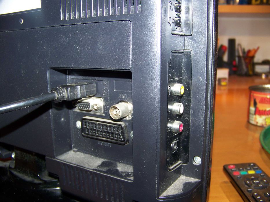 televisão led mitsai 16 polegadas com hdmi