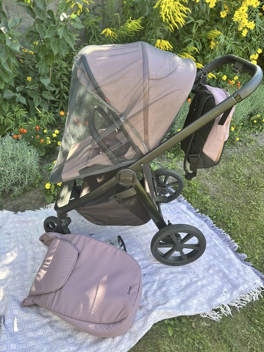 Коляска 2в1 Carrello Omega Plus 2025 року, Galaxy Pink