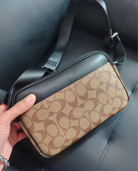 Чоловіча сумка COACH мужская сумочка коач оригинал