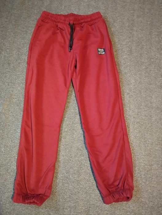 Spodnie dresowe damskie M nowe burgund bordo