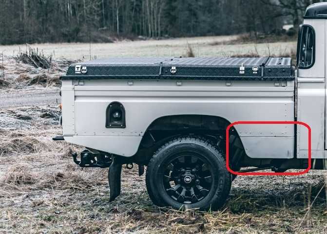 painel valance frente land rover defender 110