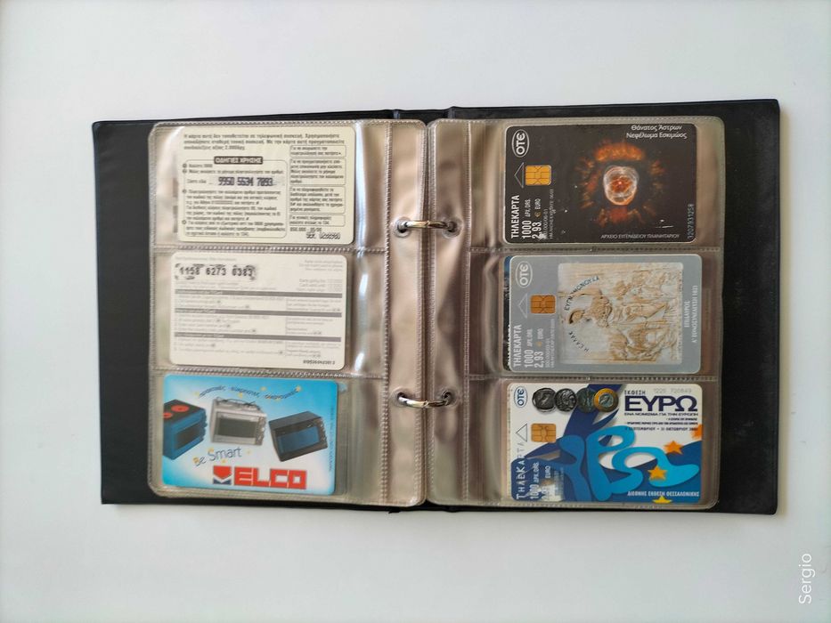 Lote cartões telefónicos