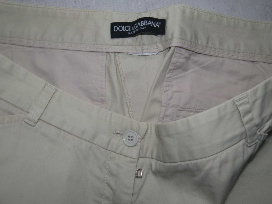 Dolce&Gabbana spodnie chinosy L