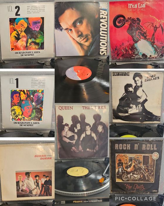 Varios discos de vinil para venda