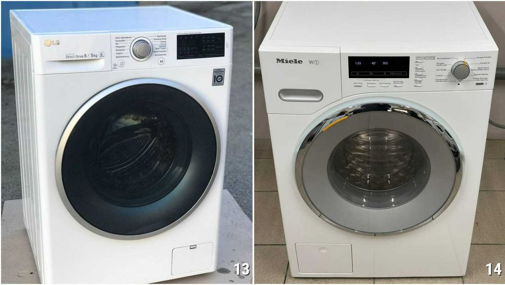 СТИРАЛЬНАЯ Машина MIELE W1 3.5 - 8 кг СТИРАЛКА Фронтальная Бу ГЕРМАНИЯ