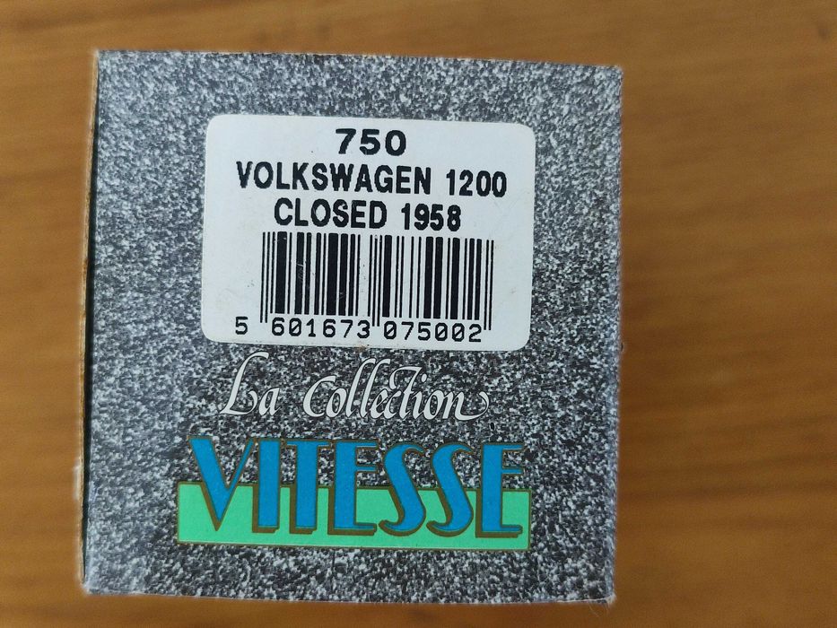 Carrinho Miniatura VW Carocha