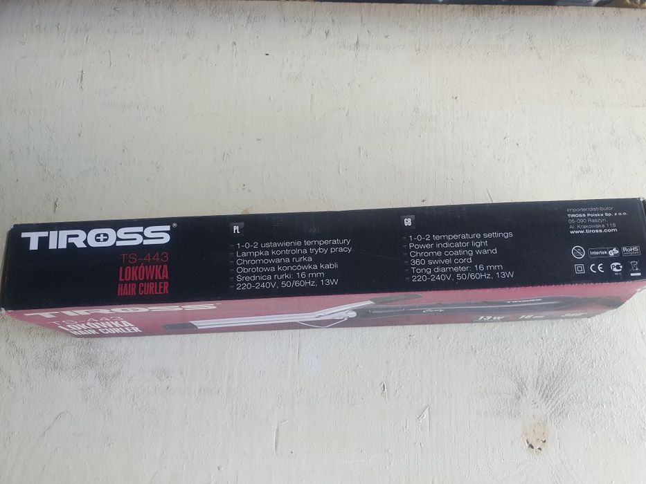 Lokówka do włosów tiross stan bardzo dobry