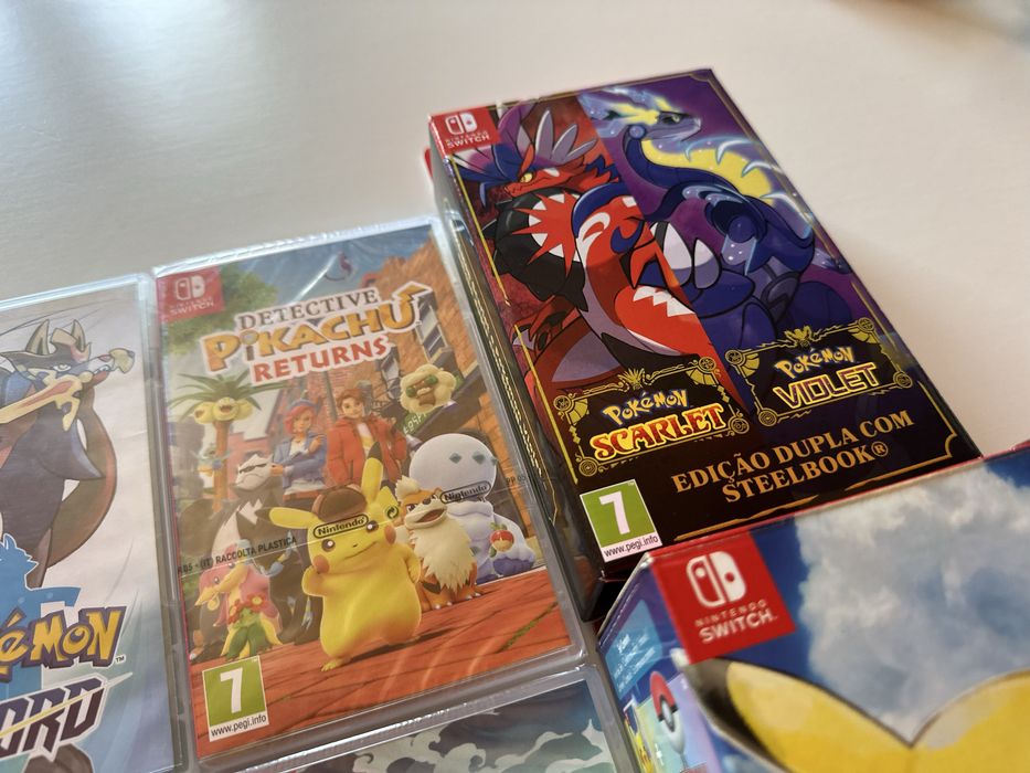 Jogos Pokémon Nintendo Switch