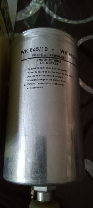 Фільтр паливний Mann WK 845/10 (Daf Trucks Ginaf)