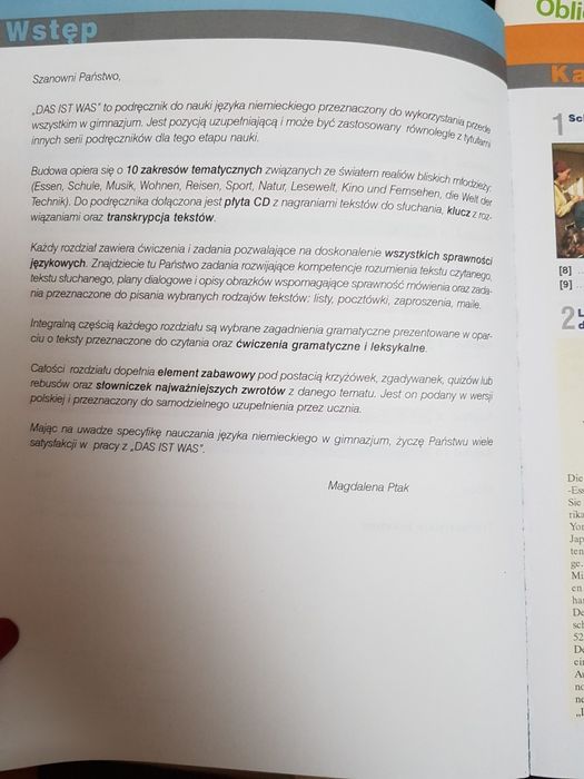 Das ist was książka do języka niemieckiego