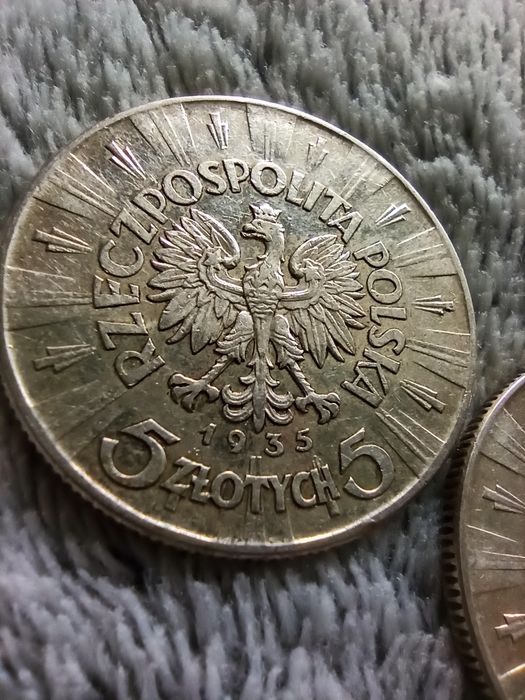 Piłsudski 5zł zestaw