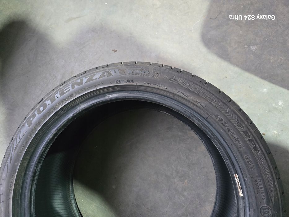 bridgestone potenza s001 255/40r18 95y rsc 6,5mm 1x 18r