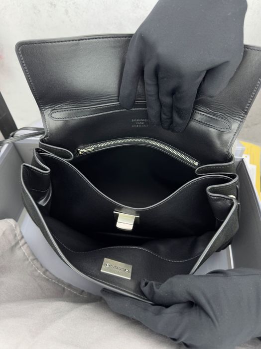 Сумка Balenciaga Rodeo Black Silver