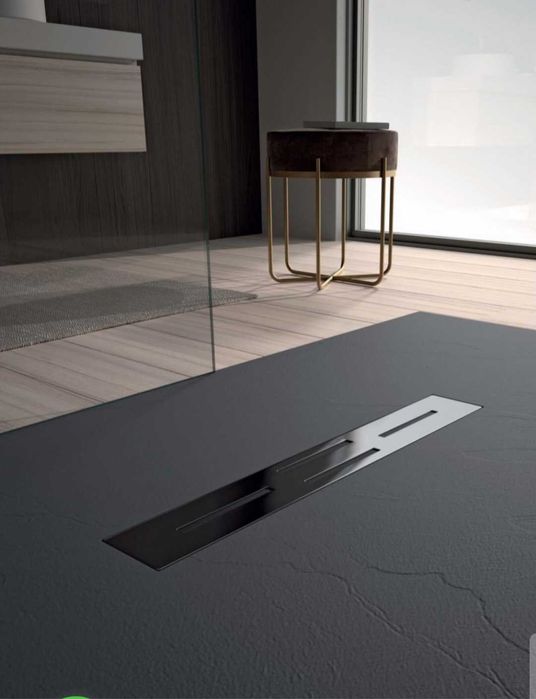 Prato / Base de Duche Resina SMC "NOVIDADE" Preta,Branca.