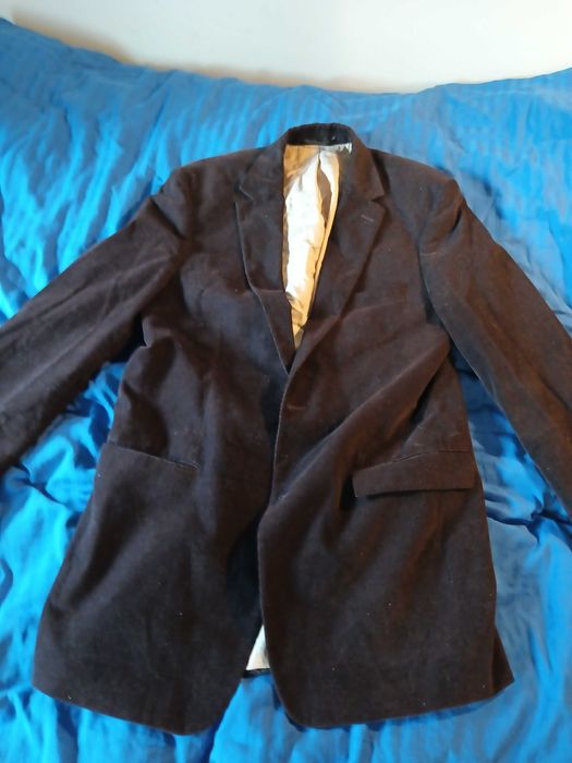 męska brązowa marynarka marki Hugo BOSS