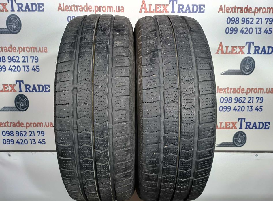2 шт 215/65 R16C цешка Nexen WinGuard WT1 зимові шини б/у, 7 мм