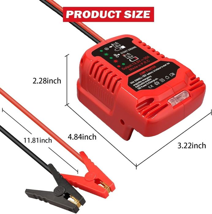 Jump starter (джамп стартер) новый под посадку Einhell