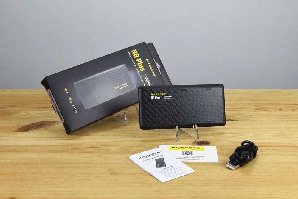 Nitecore Power Bank NB PLUS Зарядний пристрій (QC 3.0, 10000 mAh)