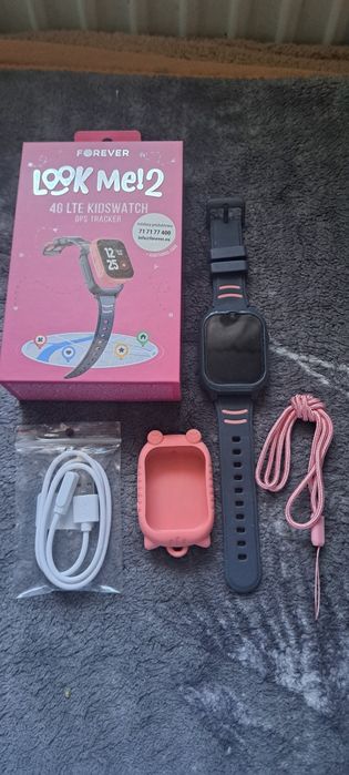 Smartwatch dziecięcy Forever Look Me 2 KW-510 | 4G LTE GPS SOS