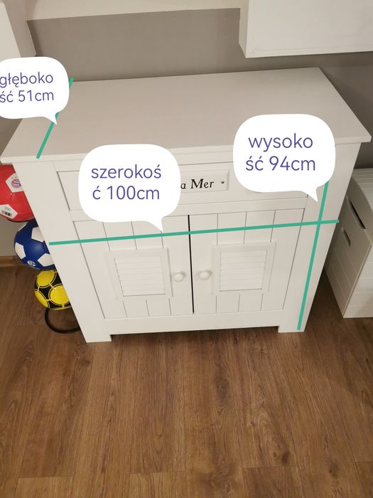 Meble Pinio  do dziecięcego pokoju.