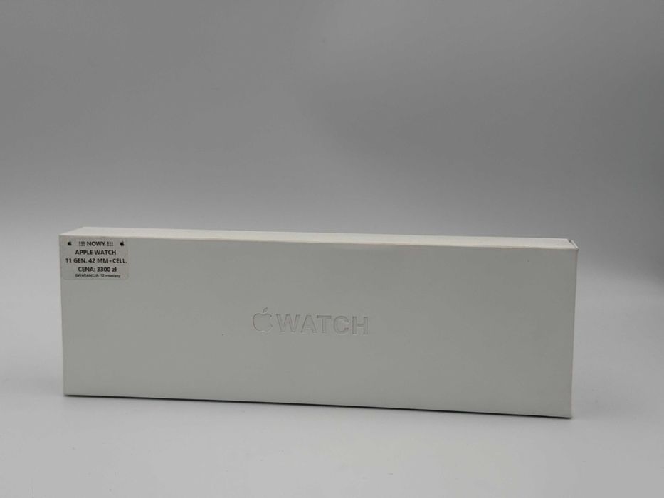 Zegarek Apple Watch 11 gen. 42 mm + Cellular + GW 12 msc