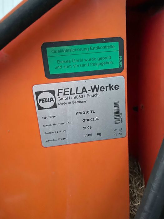 Kosiarka rotacyjna Fella typ KM 310 TL  2008 rok