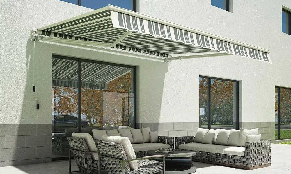 Маркиза выдвижная 300 х 200 см много цветов В Наличии