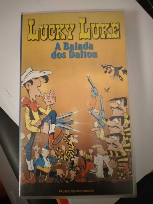 Cassete VHS Lucky Luke