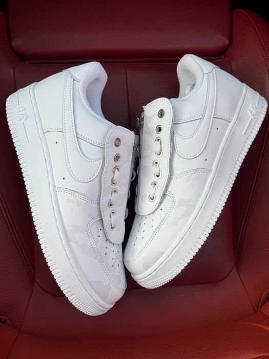 (БЕЗ ПЕРЕДОПЛАТИ) Nike Air Force 1 Shroud White Camo найк аір камуфляж