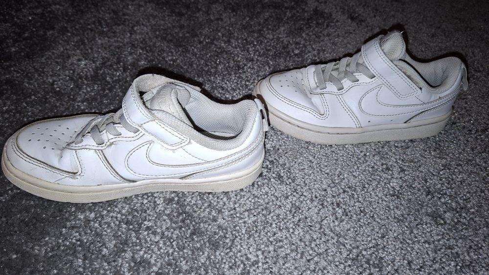 Buty nike 28,5. 17,5cm białe