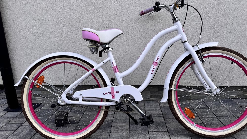 Super stan Rower Legrand koła 24” dla dziewczynki ok 6-9 lat
