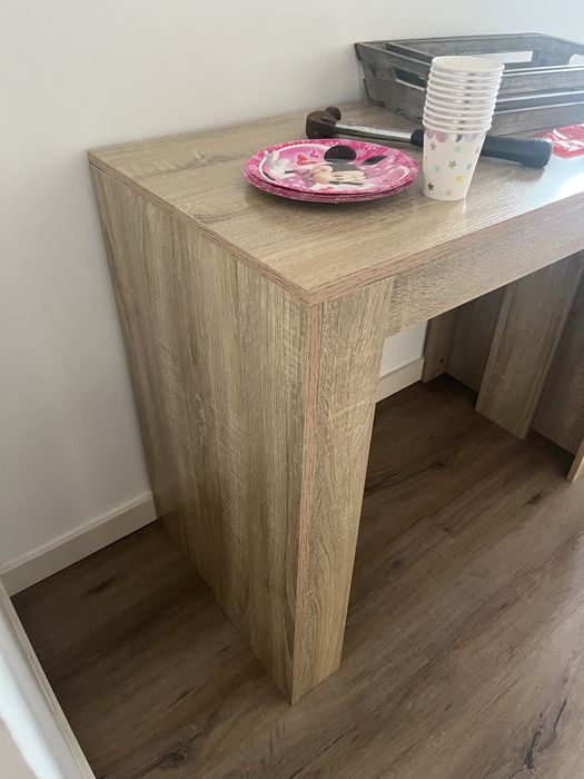 Mesa extensível, 5 x 30cm