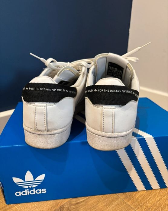 Buty Adidas SuperStar 40 2/3 klasyki białe Trampki Sneakersy