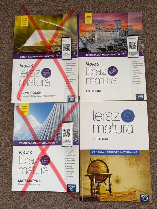 Zestaw książek do matury