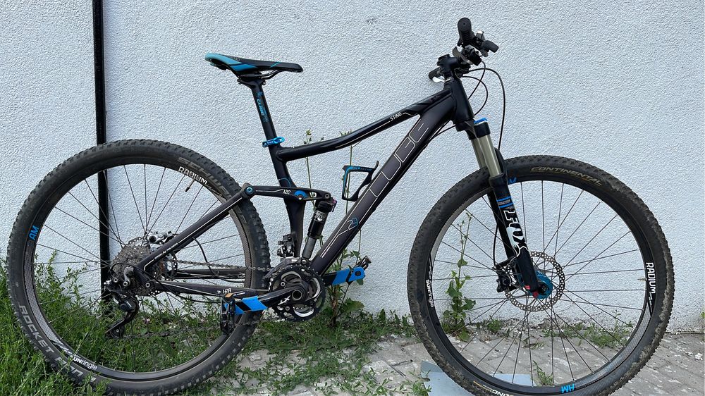 Rower Cube Sting koła 29 rama 16 stereo full xt slx