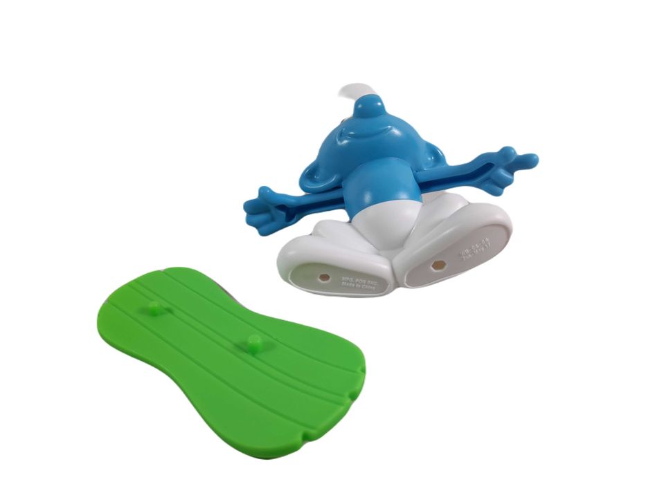 Duża figurka Smerfy: Poszukiwacze zaginionej wioski Smerf Osiłek 11 cm