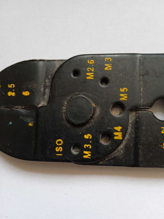 Ściągacz izolacji kabli przewodów - Zaciskarka.