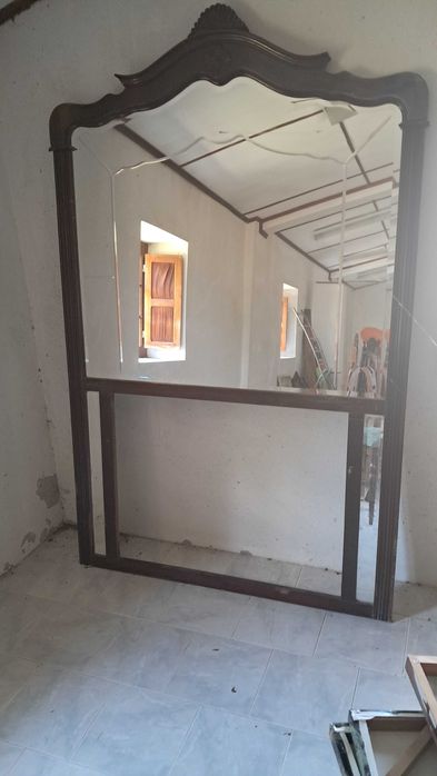 Promoção NATAL Espelho alentejano madeira maciça com moldura