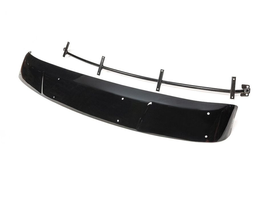 Козирок на лобове скло Mercedes Sprinter W907 (чорний глянець, 5мм)