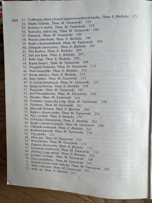 Książka baśnie braci Grimm z 1982